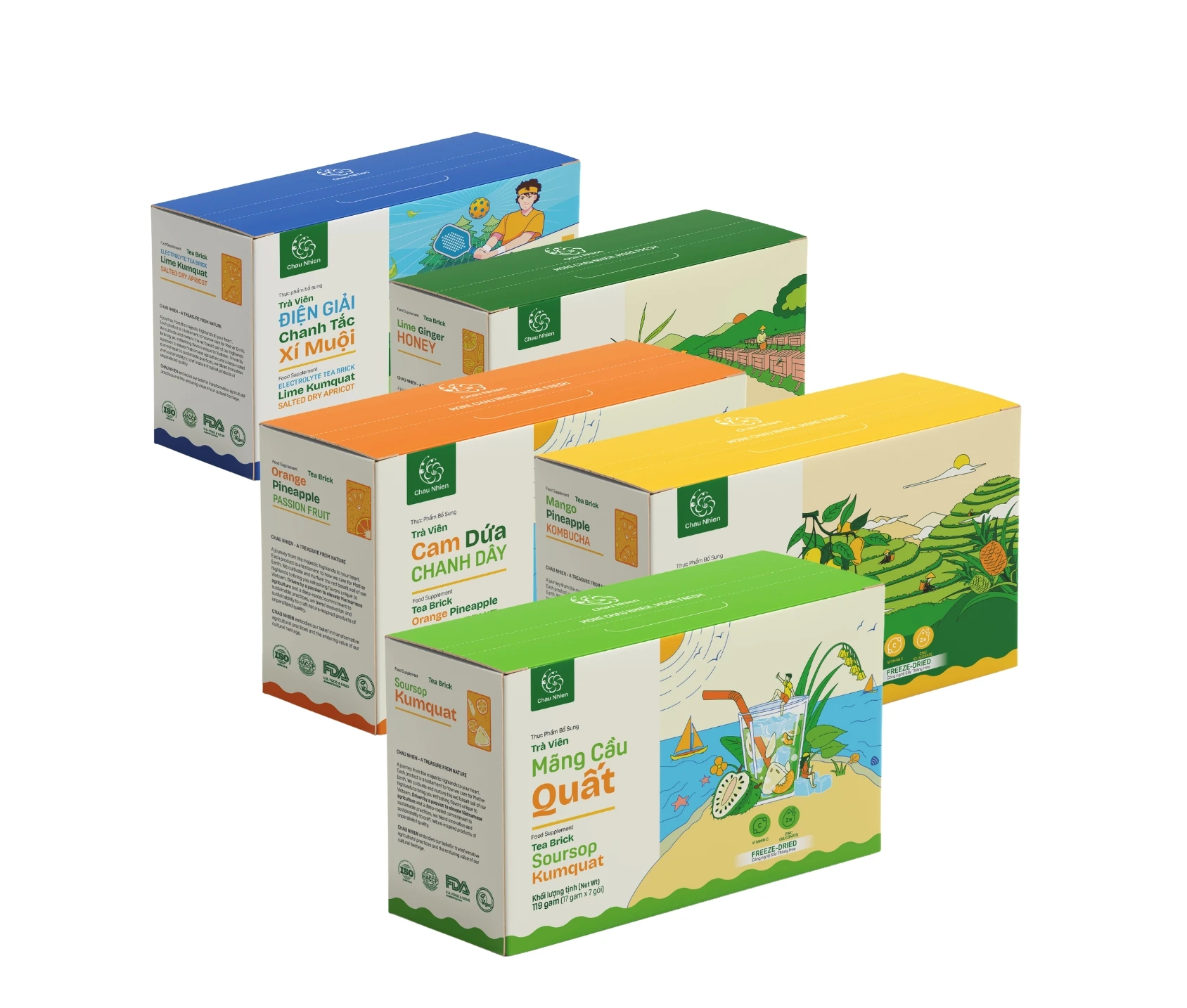 Freeze Drying Tea