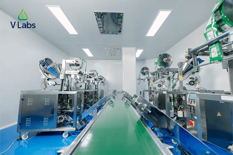 Dây chuyền sản xuất bột hoà tan đóng túi