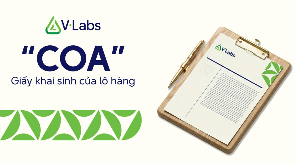 khái niệm COA là gì trong ngành thực phẩm