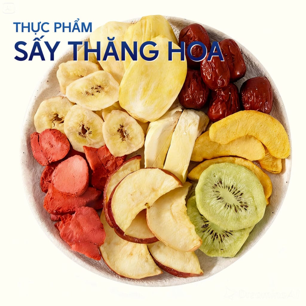  Trái Cây Sấy Thăng Hoa Là gì ? Tìm Hiểu Về Công Nghệ Sấy Giữ Nguyên Chất