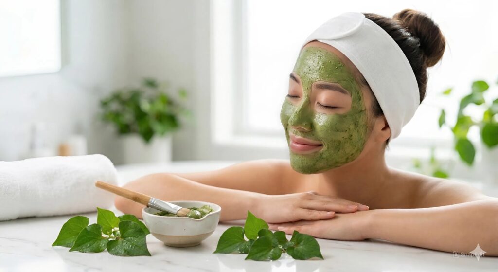 mặt nạ rau diếp cá